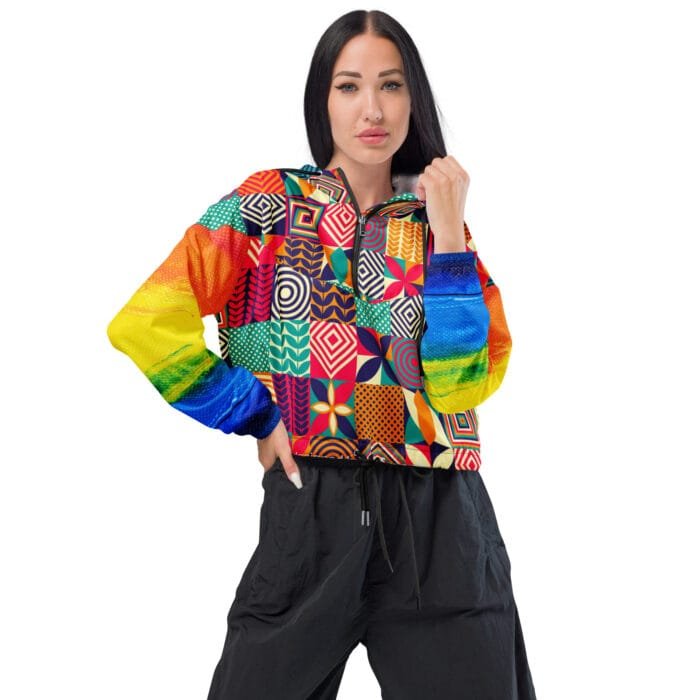 Gepard Wear Women’s Cropped Windbreaker | Perfect for Active Lifestyles