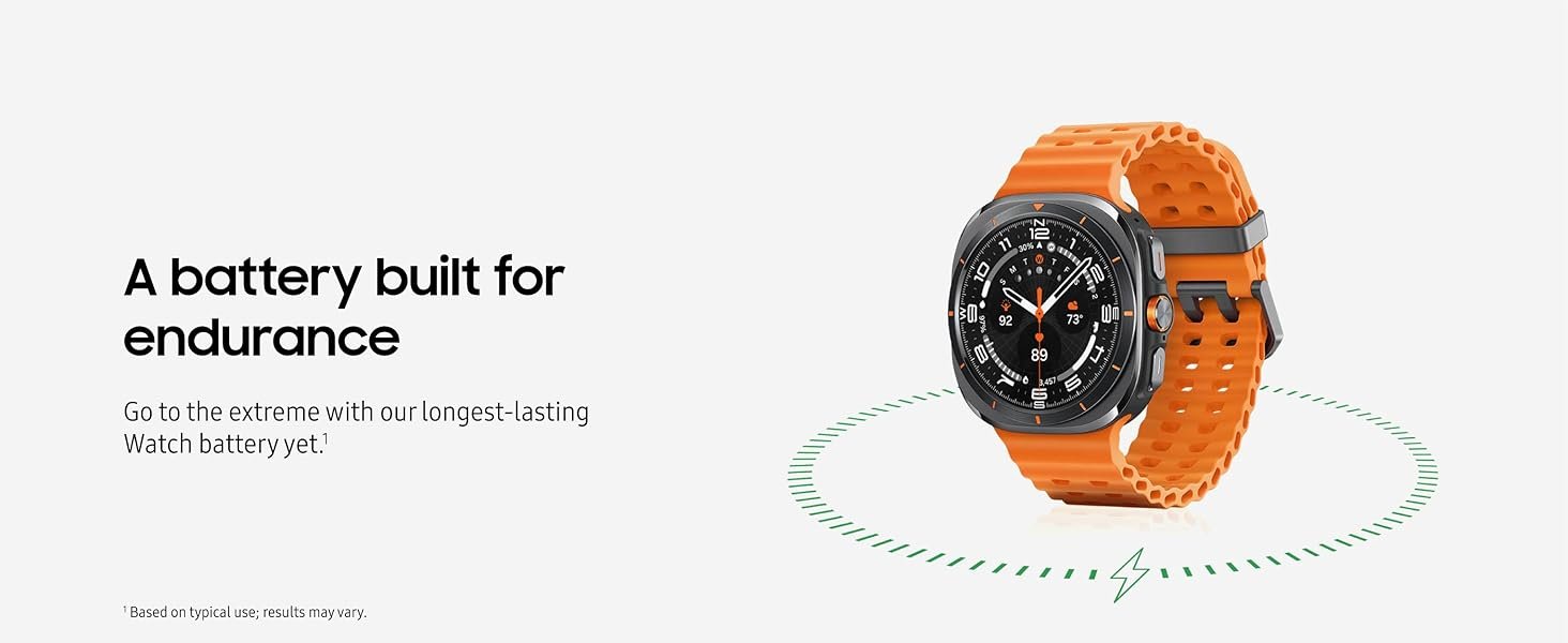 Samsung Galaxy Watch Ultra, rugged Android smart watch in best smartwatches 2025.